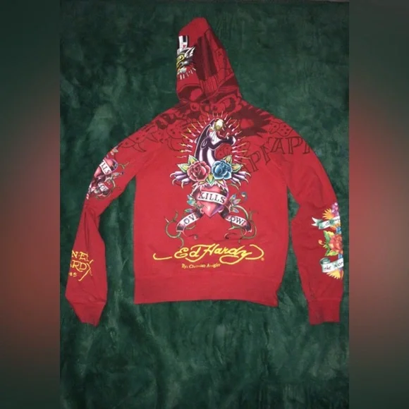 Ed Hardy vintage Zip up - Picture 2 of 4